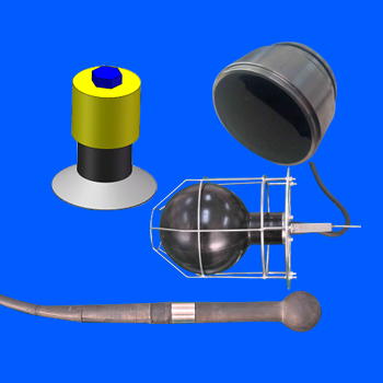 超音波高電力ブ​​ロードバンドトランスデューサーマリン検出