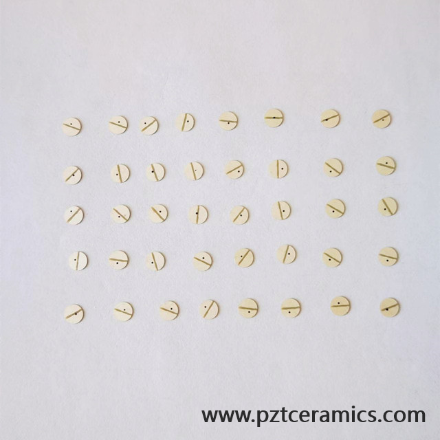 ピエゾセラミックディスク超音波センサー要素カスタマイズされた製品PZTディスク